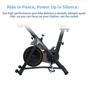 Prix <span class=keywords><strong>d</strong></span>'usine Caractéristiques professionnelles Conception peu encombrante Petits appartements Stockage intérieur et usage quotidien Body Fit Spinning Bike - Product Image 6