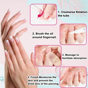 Plumas de cutículas de aceite de uñas para uñas húmedas y tratamiento 15 fragancia de plantas de frutas pluma de aceite de reparación de cutículas para el cuidado de las uñas - Product Image 5