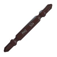 Embout de tournevis cruciforme double extrémité KENING S2/AA Grade PH2, magnétique puissant, pour perceuse-visseuse électrique sans fil