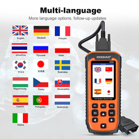GODIAG GD201 Herramienta de Diagnóstico Profesional OBDII para Todas las Marcas, Sistema Completo, Programación con 29 Funciones de Reinicio de Servicio