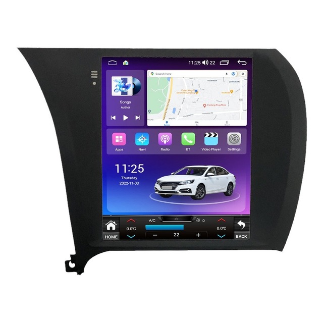 9.7" Tesla Style Vertical Screen Android Car GPS Navigation Player for Kia K3 Cerato Forte 2013-2018 Car Stereo Radio