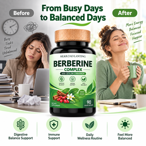 Livraison Rapide – Complément Complexe de Berbérine : Soutien à la Gestion du Poids et Formule de Bien-être Digestif (Faible MOQ) - Product Image 4