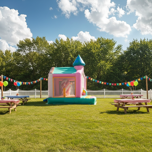 <span class=keywords><strong>Castello</strong></span> Gonfiabile Kaluen con Scivolo 3.5m*4.2m*3.05m, <span class=keywords><strong>Castello</strong></span> Gonfiabile in PVC con Scivolo per Interni ed Esterni - Product Image 6