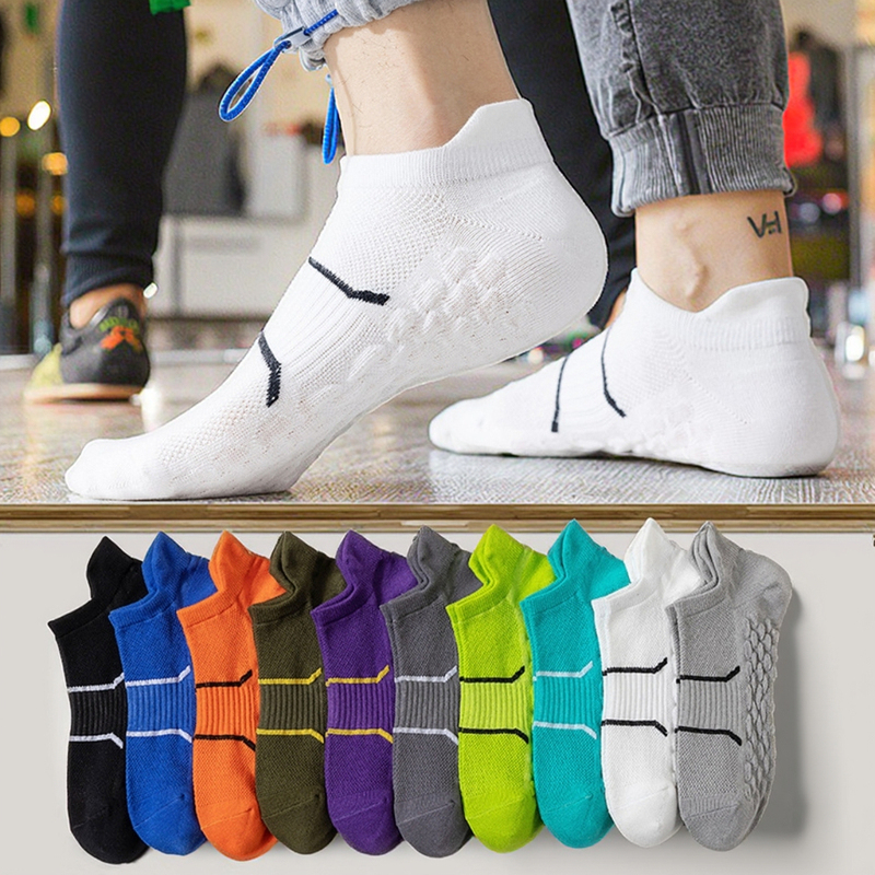 Custom Cotton Crew Athletic Socks Men
