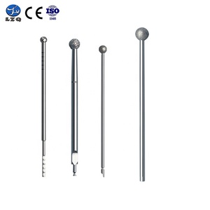 Fresa diamantata a sfera per profilatura ossea, fresa spinale, fresa per lucidatura dentale, fresa a sfera rosa, fresa ovale - Product Image 1