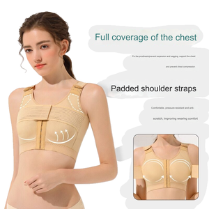 Prótesis médica Postoperatorio Mejora y modelado Accesorio fijo Corsé de senos Sujetador moldeador de senos - Product Image 2