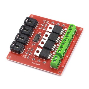 HH-153 โมดูลไดร์เวอร์มอสเฟต 4 ช่อง DC 12V แยกส่วนสำหรับโครงการอิเล็กทรอนิกส์ การควบคุมมอเตอร์ - Product Image 4