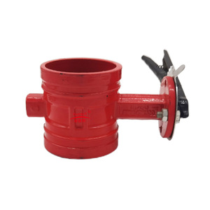 Guangdong Magnesium Special Grooved Butterfly Valve Rubber Lining Two Way Water Flow Slow Closing Type - Product Image 2