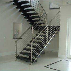Rampe de villa moderne en acier inoxydable DIY, design de balustrade en tige solide - Product Image 6