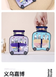 Hot <b>sale</b> luggage shape gift <b>bag</b> Packaging Stand Up Pouch <b>For</b> Packaging candy/Milk Tea/ seasoning <b>plastic</b> packaging <b>bag</b> - Product Image 5