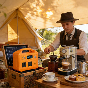 Estación de Energía Portátil de 300W 307Wh con Inversor de Onda Modificada LiFePo4 300W 12.8V, Estación de Energía Solar Portátil - Product Image 5