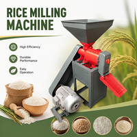 Machine à décortiquer le riz combinée 130 kg/h