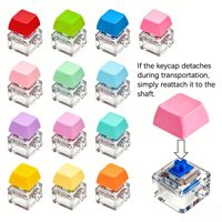 Custom Logo Single Keyboard Keycap DIY Keychain Design Plastic Unisex Stress Relief Toy