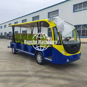 Nuevo Autobús Turístico de 14 Plazas 2025, Vehículo Utilitario Eléctrico para Jardín, Autobús Descapotable en Venta - Product Image 1