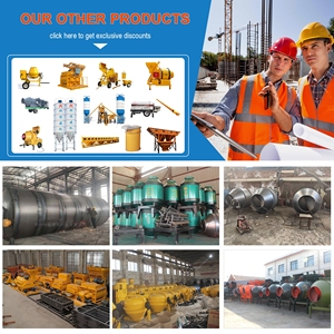 Planta Mezcladora de Concreto Móvil Pequeña Serie HZS con Capacidad de 25m3/h a 240m3/h, Estación de Mezcla con Silo de Cemento - Product Image 5