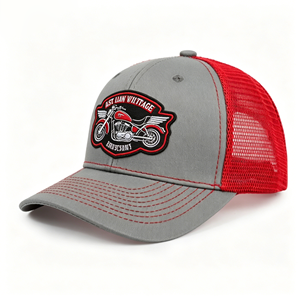 Gorras Trucker de Espuma de 5 Paneles de Alta Calidad al por Mayor, Gorras de Malla Transpirables Unisex para Verano, Gorras Trucker de Espuma con Visera Plana y Cierre a Presión - Product Image 2