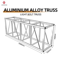Sistema de Exhibición Modular de Estructura de Aluminio, Certificado TUV, Resistente a la Corrosión, Negro/Plateado, de Alta Resistencia para Eventos Escénicos