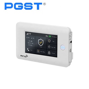 Pgst 4.3 inch màn hình cảm ứng Alexa tương thích thông minh ABS An ninh nhà Màn hình hệ thống báo động không dây Wifi GSM GPRS EAS hệ thống - Product Image 3