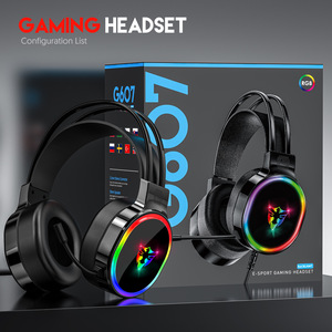 Wired Mobile Phone Head-Mounted E-Sports Noise Reduction Teaching Headset Hear Sounds to Discern Location G607 Wi - Product Image 2