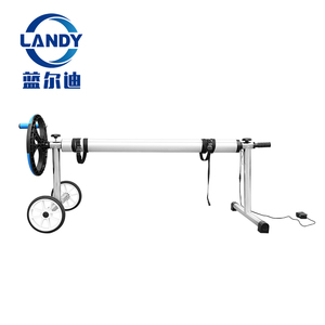 Enrouleur de <span class=keywords><strong>couverture</strong></span> solaire <span class=keywords><strong>pour</strong></span> <span class=keywords><strong>piscine</strong></span> Landy 12V 86D-E en alliage d'aluminium, enrouleur de <span class=keywords><strong>couverture</strong></span> solaire pratique et rechargeable <span class=keywords><strong>pour</strong></span> <span class=keywords><strong>piscine</strong></span> enterrée - Product Image 1