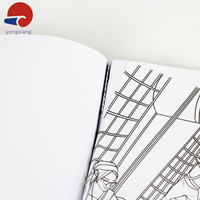 Livre de coloriage pour enfants adultes, impression personnalisée, livre d'éducation de haute qualité, impression couleur complète pour le dessin des enfants