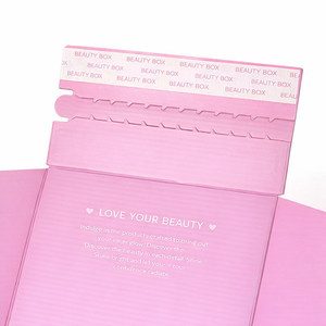 Palette de fards à paupières, emballage d'expédition pour unboxing beauté, option E B, emballage d'expédition de marque, logo personnalisé - Product Image 2