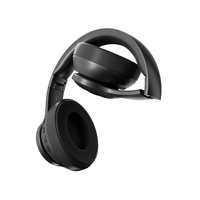 Casque sans fil VJ376 JL avec logo personnalisé, réduction active du bruit, étanche IPX4, supra-auriculaire, en cuir et métal, pour téléphone portable