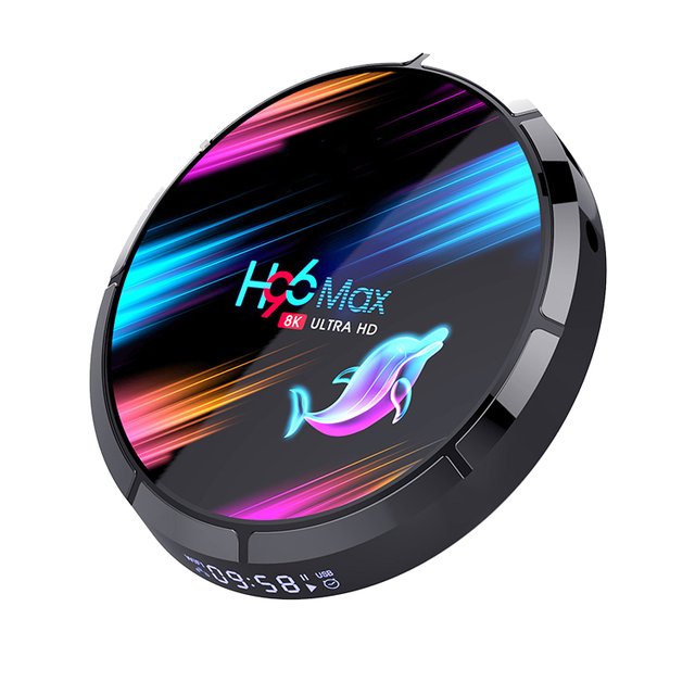 Cheapest Smart Media Player Internet Tv Box 4GB 32GB Tv Box With Led Display Set-top Box