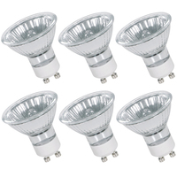 Ampoule de projecteur halogène GU10 12V-50W 3000K blanc chaud, gradable-pour restaurants, galeries et écrans de vente au détail