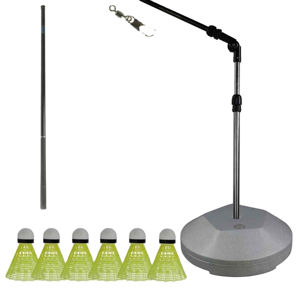 Professional Badminton Trainer Robot Stretch Badminton Racket Training Device Tools Exercise Self-study Practice Machine Rebound