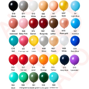 <strong>Free</strong> Sample Big Round Happy Birthday Party Supply Biodegradable <strong>Latex</strong> Helium 18 Inch Ballons Grey Black Red White Pink <strong>Balloons</strong> - Product Image 2