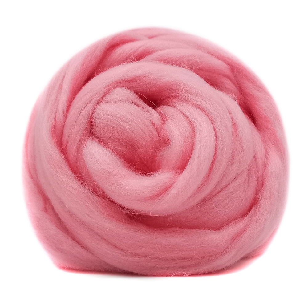 100g Fine Merino Wool for Needle Felting Kit 19 Microns Superfine Roving Wool for Wet and Dry Felting Craft (No. 24)