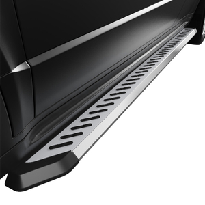 Marchepieds latéraux fixes en alliage d'aluminium poli miroir sans éclairage pour Skoda <span class=keywords><strong>KAROQ</strong></span>/<span class=keywords><strong>KAMIQ</strong></span> – Ensemble complet pour seuil de porte extérieur - Product Image 1