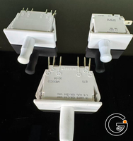 Interrupteur à glissière DPDT 6 broches de qualité commerciale avec interverrouillage : 16A 250V en plastique, type Push-Pull pour porte de machine de jeu d'arcade