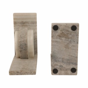Fermalibri Decorativi in Onice e Marmo, Eleganti e Moderni per Libreria e Ufficio - Product Image 6