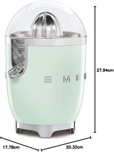 Presse-agrumes CJF01PKUS, taille unique, lames en acier inoxydable rose, boîtier en plastique, capacité 2L, fonction inversée, taille unique rose - Product Image 5