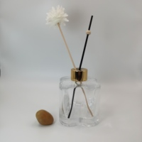 Diffuseur de parfum unique en verre de 200 ml pour usage domestique et laboratoire, avec bouchon à vis et joint en caoutchouc, KeRuiJia KRJ-GH31