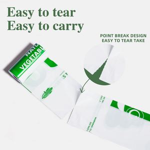 Sacs à déjections canines 100% biodégradables et compostables Eco Pe, sacs à litière pour animaux de compagnie, sacs pour excréments de chiens et de chats - Product Image 3