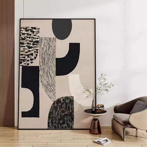 Peinture faite <span class=keywords><strong>à</strong></span> la main pure décoration de la maison peintures suspendues <span class=keywords><strong>prix</strong></span> de gros <span class=keywords><strong>toiles</strong></span> <span class=keywords><strong>à</strong></span> haute rentabilité style minimaliste - Product Image 3