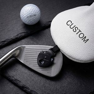 Housse de protection en cuir PU durable imprimée par transfert thermique personnalisée pour clubs de golf (driver et bois) – Protection toutes saisons – Vente en gros - Product Image 2