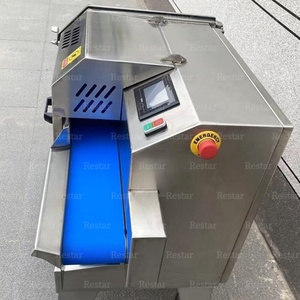 Machine <span class=keywords><strong>à</strong></span> trancher <span class=keywords><strong>la</strong></span> viande de poulet, les saucisses, les steaks, le bacon et le <span class=keywords><strong>jambon</strong></span> avec bande transporteuse, directement de l'usine - Product Image 5