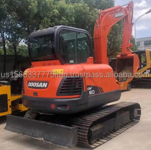 รถขุดขนาดเล็ก 6 ตัน มือสอง ยี่ห้อ Doosan รุ่น DX60 ปี 2023 กำลัง 98 กิโลวัตต์ ความจุบุ้งกี๋ 0.5 ลูกบาศก์เมตร ระบบไฮดรอลิก - Product Image 2