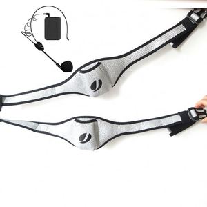 Portable and Durable Neoprene Waist Bag with Vertical Microphone Transmitter Carrier Belt Fitness <b>Mic</b> Belt for Cassette Player - Product Image 2