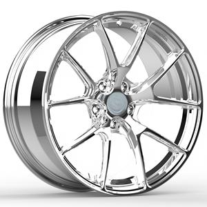 Rines Cóncavos Forjados para <span class=keywords><strong>BMW</strong></span> 5x120 5x112, para M2 F87 G87 <span class=keywords><strong>M3</strong></span> E92 E93 F80 G80 <span class=keywords><strong>E36</strong></span> E46 E30 M4 M5, Cromados, de 18, 19, 20, 21 y 22 Pulgadas - Product Image 2