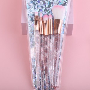 Juego de brochas de maquillaje con lentejuelas de cristal, juego de brochas para maquillaje de ojos, herramienta de belleza, fabricante de brochas, venta al por mayor - Product Image 3