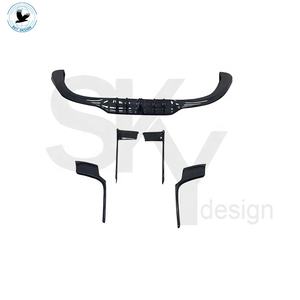 Nouveau pour <span class=keywords><strong>Techart</strong></span> Kit de carrosserie pour <span class=keywords><strong>Porsche</strong></span> <span class=keywords><strong>911</strong></span> 992 Facelift pare-chocs avec lèvre avant diffuseur arrière jupes latérales aileron arrière - Product Image 6