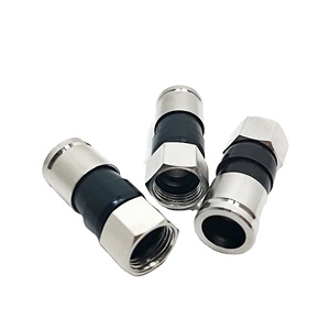 Kabel koaksial RG6 kabel kompresi <span class=keywords><strong>F</strong></span> RG6 kualitas tinggi konektor koaksial efisien fleksibel RG58 RG59 RG6 <span class=keywords><strong>RG11</strong></span> untuk aplikasi RF - Product Image 4