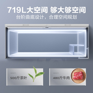 Congelador Horizontal Midea de 719L, Una Sola Temperatura, Ahorro de Energía, Gran Capacidad, Descongelación Manual - Product Image 4