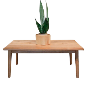 Mesa de Centro de Madera de Teca Sólida, Diseño Moderno, Construcción Robusta, Elegante y Duradera, Perfecta para Sala de Estar, Precio al por Mayor - Product Image 1