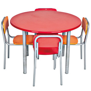 Gran oferta, mesa para niños, muebles de jardín de infantes, mesa de comedor redonda para niños y juego de sillas para guardería infantil - Product Image 2